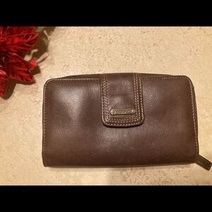 Dockers Brown Leather Wallet